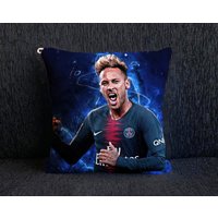 Neymar Mini Kissen - Paris Saint-Germain F.c. Süße Dekoration von tinyfabric