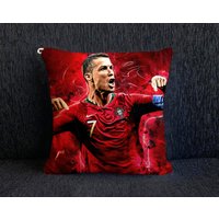 Ronaldo Mini Kissen - Rote Süße Dekoration von tinyfabric