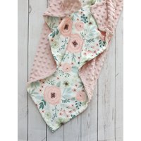 Personalisierte Baby Decke Mädchen Blumen Rosa Gestickt Baby-Dusche-Geschenk Benutzerdefinierte Monogramm Name Minky Personalisierte Baby Decke Mädchen Blumen Rosa Gestickt Baby-Dusche-Geschenk Benutzerdefinierte Monogramm Name Minky von tinyhandBabyblanket