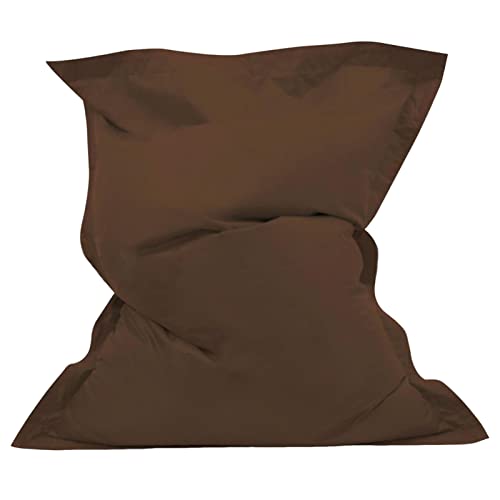 tinysiry Sitzsackbezug, waschbar, ultraweich, übergroßer Sitzsack, Sofa-Sitzsackbezug, Sofaschutz, Schonbezug, 100 x 140 cm Kaffee von tinysiry