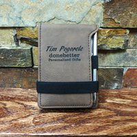 Personalisierte Handheld-Notizblock Mit Stift, Abschlussgeschenk - Reisen Promotion Arbeit Büro Geburtstag Business | Gft215 von tiposcreations