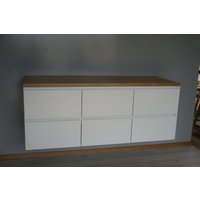 Waschtisch Sideboard Eiche Ral 9010 Lackiert Waschtisch Sideboard Eiche Ral 9010 Lackiert von tischlereifassbender