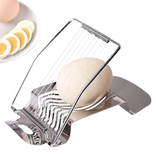 tiyiyok Eierschneider Edelstahl, Kartoffelschneider, Obstschneider, Spülmaschinenfest mit 8-fach-Schneidetechnik, Schneidet präzise Eier, Kartoffeln, Kiwis, Bananen, Tomaten tiyiyok Eierschneider Edelstahl, Kartoffelschneider, Obstschneider, Spülmaschinenfest mit 8-fach-Schneidetechnik, Schneidet präzise Eier, Kartoffeln, Kiwis, Bananen, Tomaten von tiyiyok