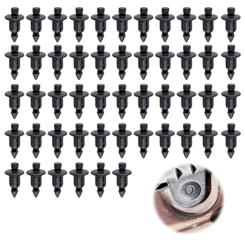 tiyiyok 50 Stück Kunststoffnieten, 6mm Spreiznieten Kunststoff, Kotflügelnieten, Auto Befestigung Clips, Kunststoff Nieten, Befestigungsclips Auto Clips, für Stoßstangen, Autotüren, Kotflügel tiyiyok 50 Stück Kunststoffnieten, 6mm Spreiznieten Kunststoff, Kotflügelnieten, Auto Befestigung Clips, Kunststoff Nieten, Befestigungsclips Auto Clips, für Stoßstangen, Autotüren, Kotflügel von tiyiyok