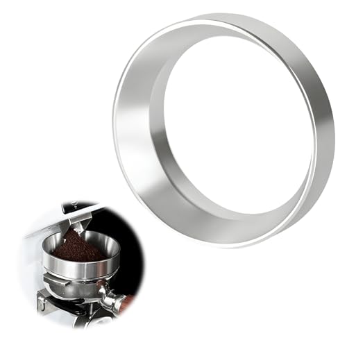 tiyiyok Siebträger 51mm, Edelstahl Kaffeefiltersieb, Dosierring, Espressomaschine Zubehör, Kompatibel mit Distributor 51mm, Siebträger Dosierring, für Mokka, Kaffeevollautomaten tiyiyok Siebträger 51mm, Edelstahl Kaffeefiltersieb, Dosierring, Espressomaschine Zubehör, Kompatibel mit Distributor 51mm, Siebträger Dosierring, für Mokka, Kaffeevollautomaten von tiyiyok
