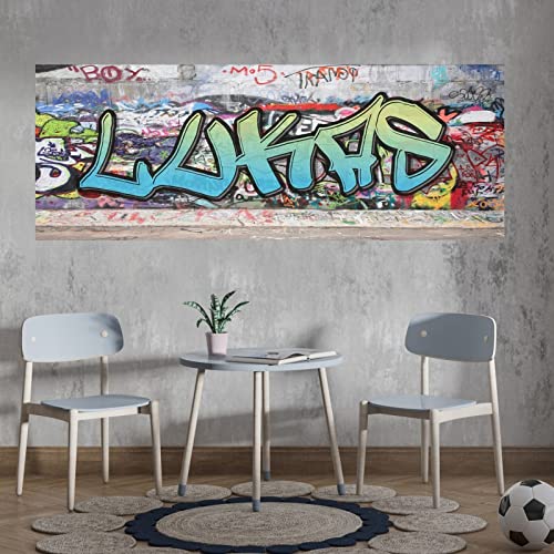 tjapalo p77x Cooles Wandbild Graffiti Poster mit Namen personalisiert Graffiti jugendzimmer Poster Name XXL Kinderzimmer Wandbild Teenager junge Mädchen, Größe: B100xH35cm tjapalo p77x Cooles Wandbild Graffiti Poster mit Namen personalisiert Graffiti jugendzimmer Poster Name XXL Kinderzimmer Wandbild Teenager junge Mädchen, Größe: B100xH35cm von tjapalo