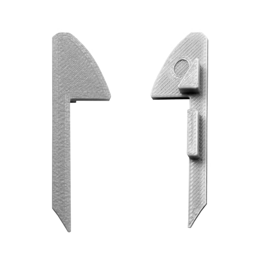 B-WARE - T-STA 30° LED Alu Treppenprofil Treppenwinkel silber Endkappe links 1 Stück B-WARE - T-STA 30° LED Alu Treppenprofil Treppenwinkel silber Endkappe links 1 Stück von tktrading24