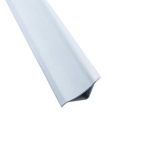 B-Ware Abdeckschiene für Badewannen Spültisch mit Dichtlippe 15mm PVC weiß B-Ware Abdeckschiene für Badewannen Spültisch mit Dichtlippe 15mm PVC weiß von tktrading24