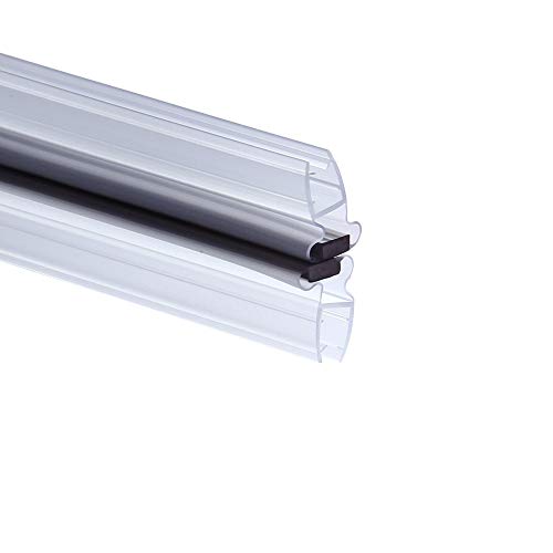 Duschdichtung PVC Ersatzdichtung Duschkabine TYP-8 gerade 200cm Glasstärke 6mm von tktrading24