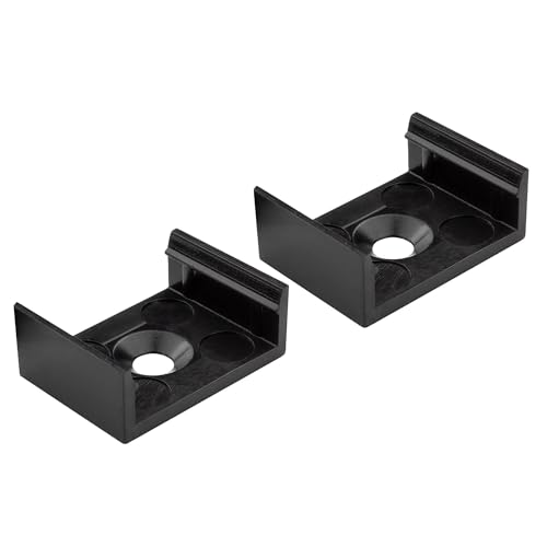 LED Aluprofil A17 schwarz 2x Halter LED Aluprofil A17 schwarz 2x Halter von tktrading24