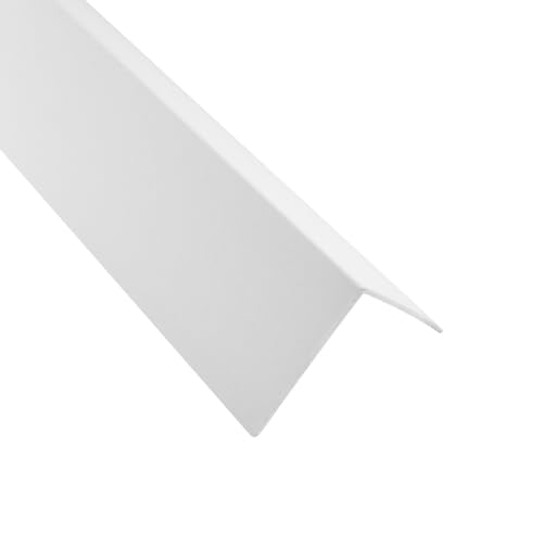 PVC Winkel-Profil Kunststoff Kantenschutz Zierleiste Profil weiss 270cm 30mm von tktrading24