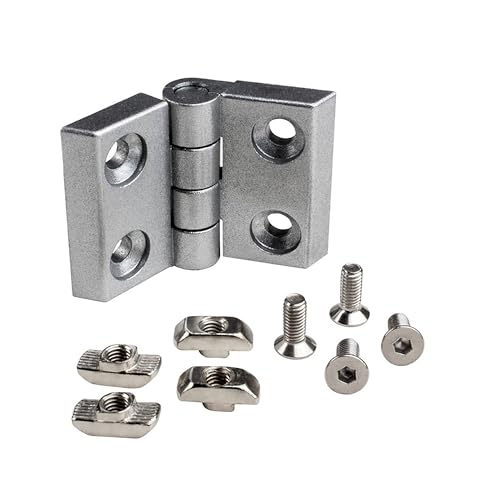 Scharnier Standard Nut 10 für 45-er inkl. Verschraubung - 4 Stück von tktrading24