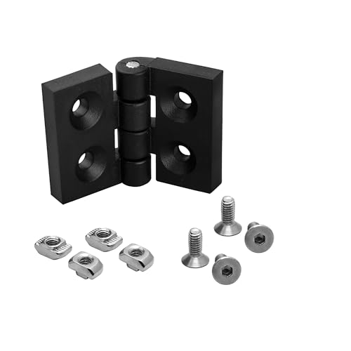 Scharnier Standard Nut 8 für 40-er inkl. Verschraubung - 4 Stück von tktrading24