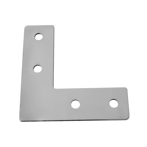 Verbinderplatte - L - 85x85mm Aussen L-Schnekel Flachverbinder 30x30 Aluprofil - 4 Stück Verbinderplatte - L - 85x85mm Aussen L-Schnekel Flachverbinder 30x30 Aluprofil - 4 Stück von tktrading24
