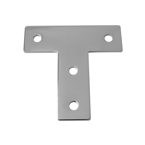 Verbinderplatte - T - 85x85mm Aussen Flachverbinder 30x30 Aluprofil - 4 Stück inkl. Verschraubung Verbinderplatte - T - 85x85mm Aussen Flachverbinder 30x30 Aluprofil - 4 Stück inkl. Verschraubung von tktrading24