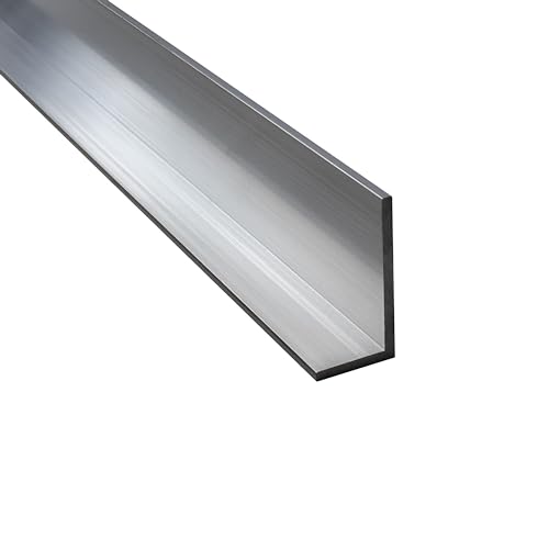 Winkelprofil aus Aluminium - 20 x 15 x 2 mm - 1 Meter - ungleichschenklig - EN AW-6060 von tktrading24