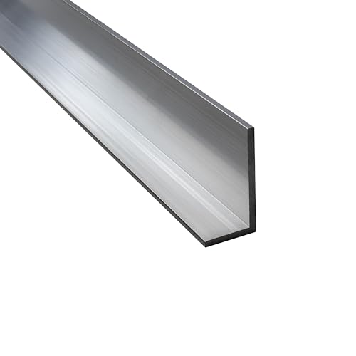 Winkelprofil aus Aluminium - 20 x 15 x 2 mm - 2 Meter - ungleichschenklig - EN AW-6060 von tktrading24