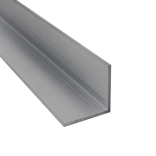 Winkelprofil aus Aluminium - 25 x 25 x 2 mm - 1 Meter - gleichschenklig - EN AW-6060 von tktrading24