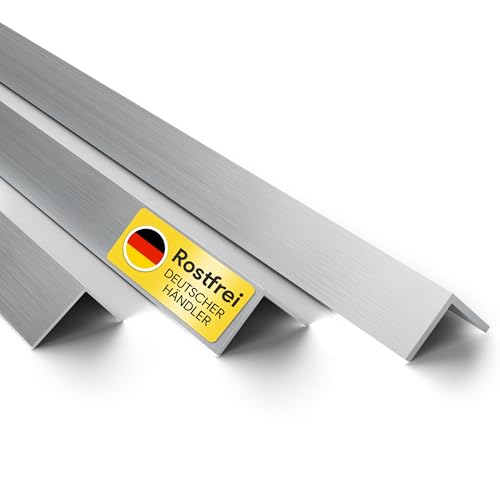Winkelprofil aus Aluminium - 50 x 50 x 5 mm - 1 Meter - gleichschenklig - EN AW-6060 Winkelprofil aus Aluminium - 50 x 50 x 5 mm - 1 Meter - gleichschenklig - EN AW-6060 von tktrading24