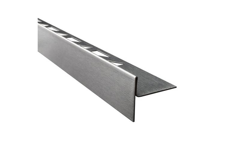 tktrading24 Abschlussprofil Edelstahl Keilprofil gebürstet 10mm Gefälleprofil für begehbare Dusche von tktrading24