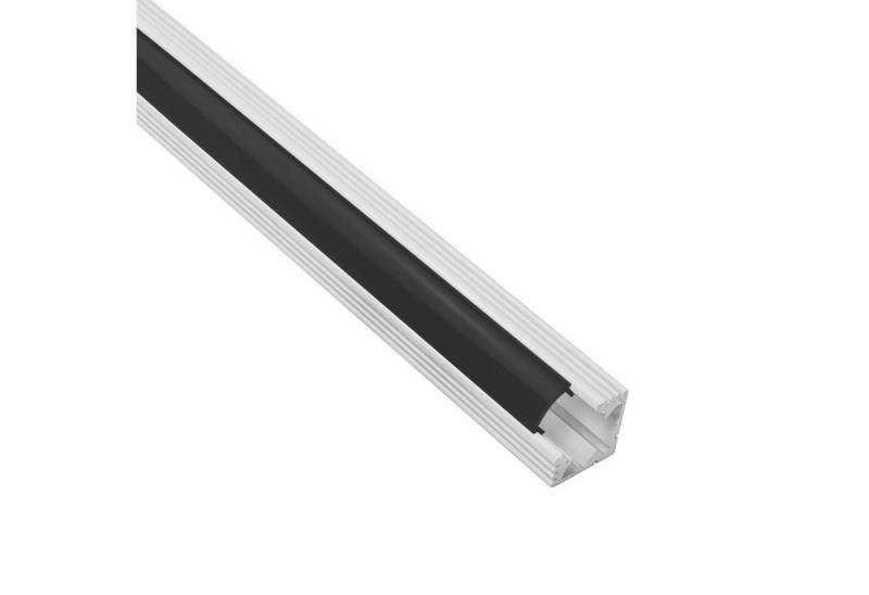 tktrading24 LED-Stripe-Profil A19 LED Profil Weiss mit Abdeckung - Premium Eckprofil 90° von tktrading24