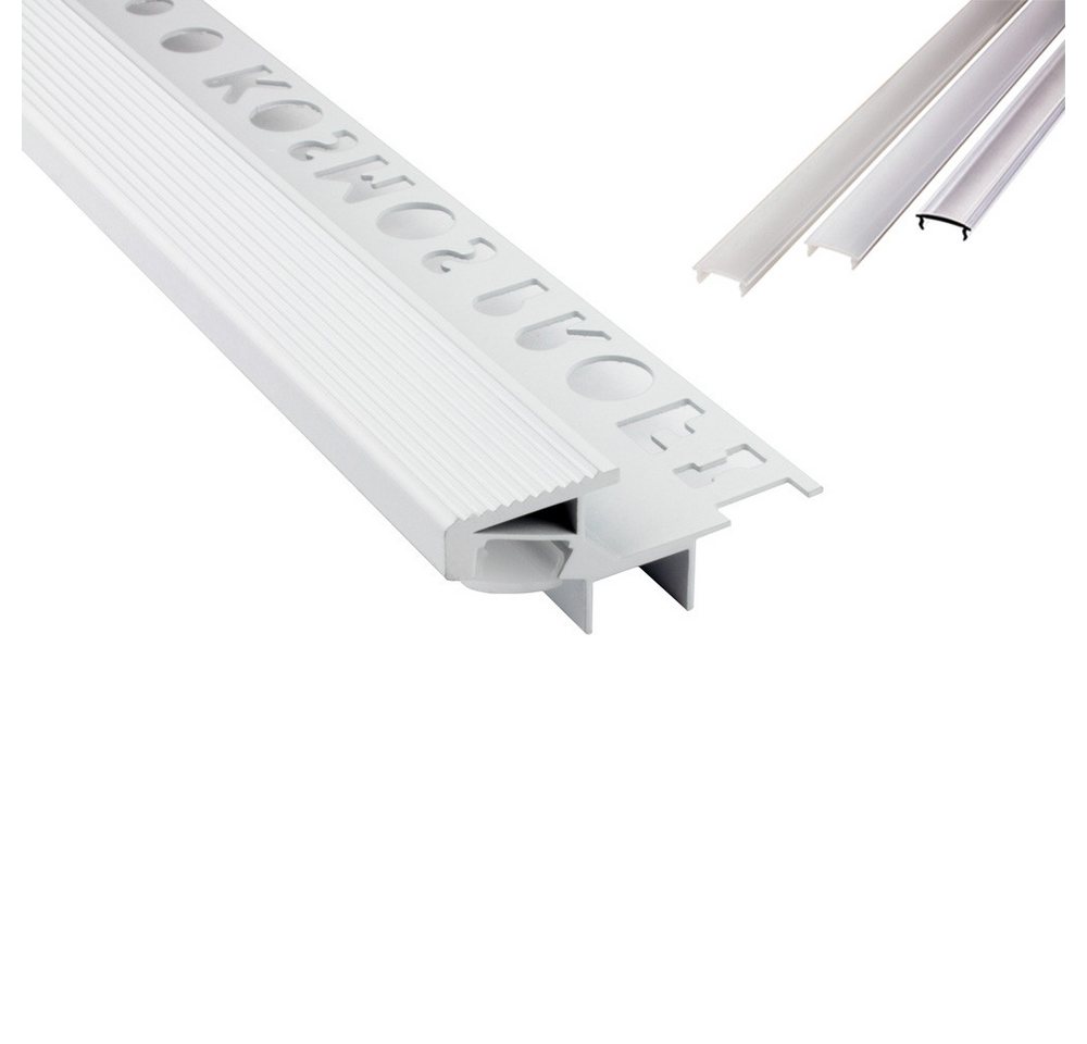tktrading24 LED-Stripe-Profil T-40 20° LED Alu Fliesen Treppenprofil Stufen 12mm weiss 2m milky tktrading24 LED-Stripe-Profil T-40 20° LED Alu Fliesen Treppenprofil Stufen 12mm weiss 2m milky von tktrading24