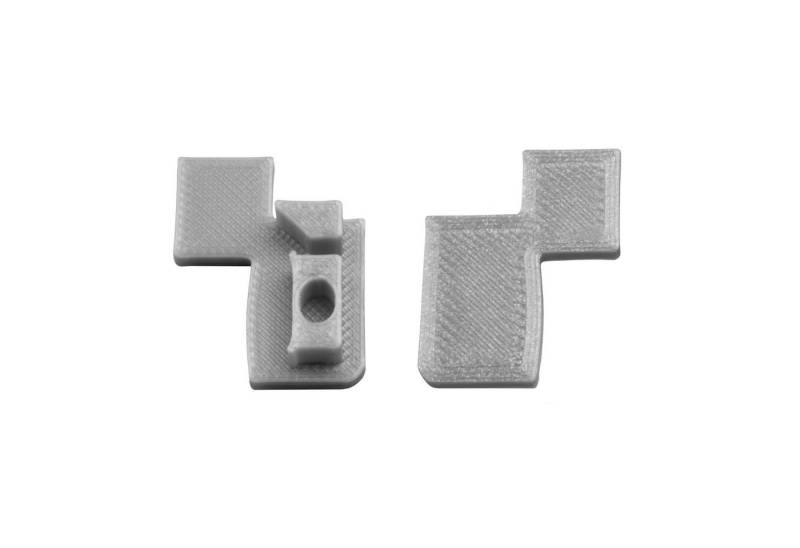 tktrading24 LED-Stripe-Profil T-40 LED Alu Fliesen Treppenprofil 10mm silber Endkappe rechts 1x von tktrading24