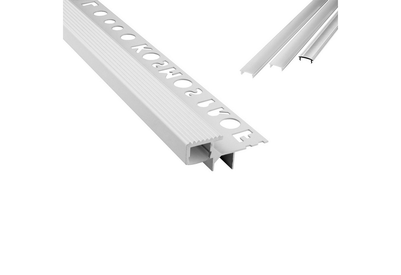 tktrading24 LED-Stripe-Profil T-40 LED Alu Fliesen Treppenprofil Stufen 10mm weiss tktrading24 LED-Stripe-Profil T-40 LED Alu Fliesen Treppenprofil Stufen 10mm weiss von tktrading24