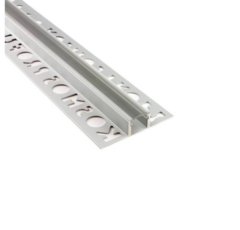 tktrading24 LED-Stripe-Profil T77 LED Alu Fliesenprofil Bordüre 10mm silber von tktrading24