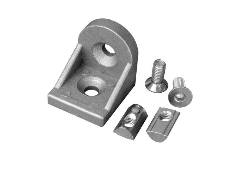 tktrading24 Profil Drehwinkel Verbinder ink. Verschraubung Nut 10 für Aluprofil 45-er (10-St) von tktrading24