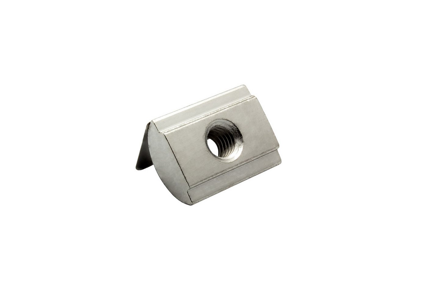 tktrading24 Profil Nutenstein mit Federblech M6 Nut 10 für Aluprofil 45-er (100-St) von tktrading24