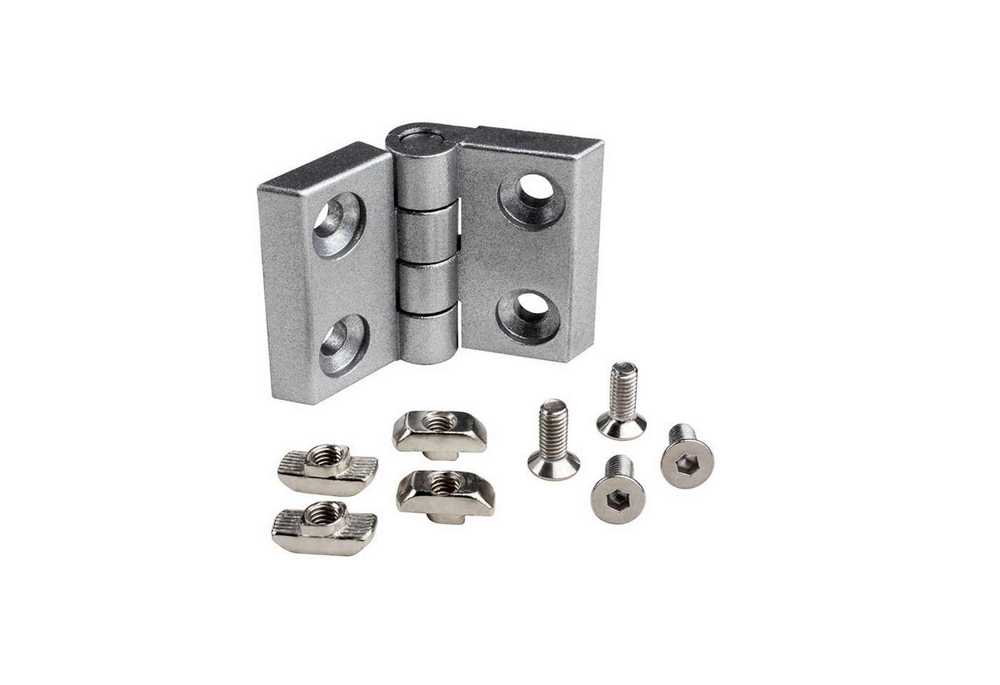 tktrading24 Profil Scharnier Universell Nut 8 für 40-er inkl. Verschraubung tktrading24 Profil Scharnier Universell Nut 8 für 40-er inkl. Verschraubung von tktrading24