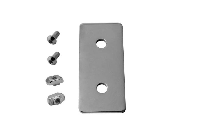 tktrading24 Profil Verbinderplatte - I - 60x25mm Aussen Flachverbinder 30x30 Aluprofil von tktrading24