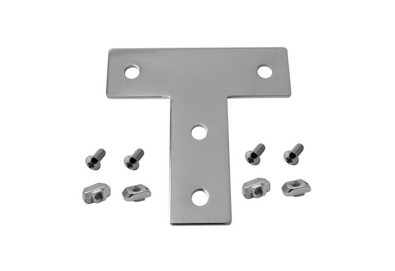 tktrading24 Profil Verbinderplatte - T - 85x85mm Aussen Flachverbinder 30x30 Aluprofil von tktrading24