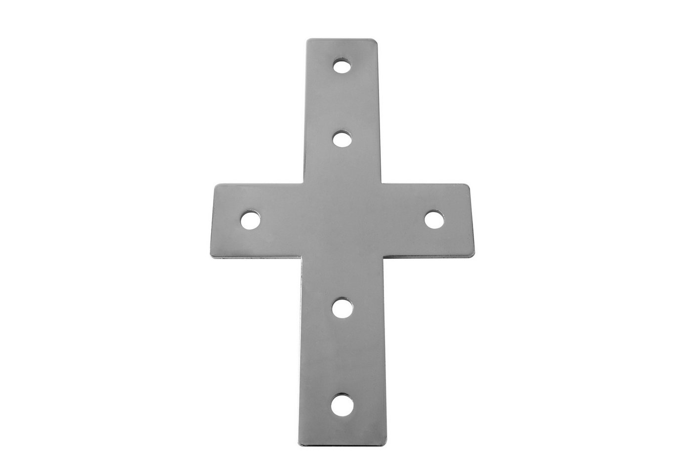 tktrading24 Profil Verbinderplatte - X - 114x85mm Aussen Kreuz Verbinder 30x30 Aluprofil von tktrading24
