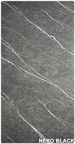 tocdesign | Wandpaneel als Alternative zur Fliese, Musterpaneel 30cm x 20cm | Nero Black von tocdesign