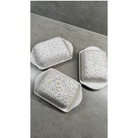 Butterdose Normal Für 250G Butter Handmade Töpfern Keramik Handbemalt von toepferstubelea