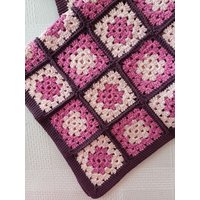 Babydecke Decke Patchwork Gehäkelt Baby Rosatöne Kuscheldecke Babydecke Decke Patchwork Gehäkelt Baby Rosatöne Kuscheldecke von tollewolle03