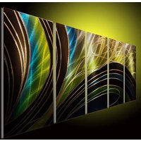 Abstrakte Metallskulptur, Modernes 3D Gemälde von tomouk