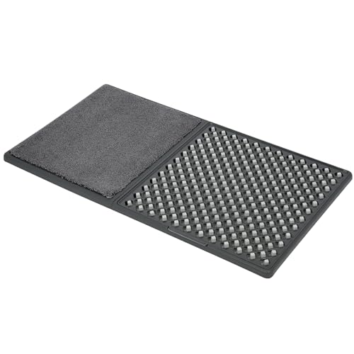 tonchean Fußmatte 45 x 83 cm Schmutzfangmatte rutschfeste Türmatte waschbar Fussmatte Eingangsbereich Fußabtreter Türvorleger Sauberlaufmatte für Eingang, Haustür und Außen tonchean Fußmatte 45 x 83 cm Schmutzfangmatte rutschfeste Türmatte waschbar Fussmatte Eingangsbereich Fußabtreter Türvorleger Sauberlaufmatte für Eingang, Haustür und Außen von tonchean