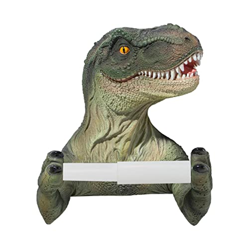 Dinosaurier Papierrollenhalter - Toilettenpapierhalter - Dinosaurier Toilettenpapierhalter Wandhalterung Für Papierhalter - Dinosaurier Papierhalter Badezimmerzubehör Für Zuhause Hotel Badezimmer von tongfeng