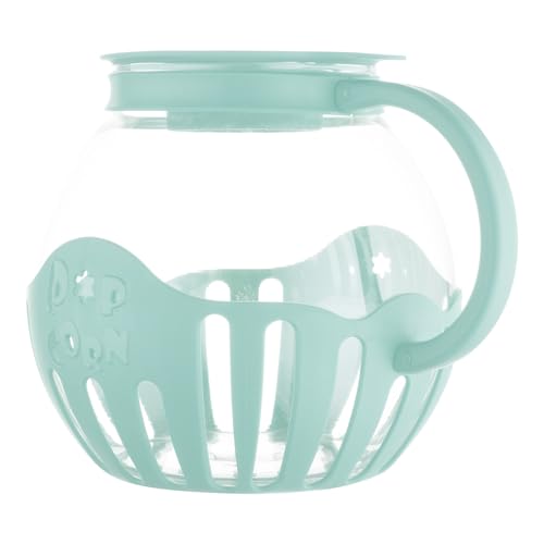 tongfeng Popcorn Maschine Popcorn Maker | Topf Mikrowellen Luft Popcorn Snack | -Pop Mikrowellen Popcorn Popper | Mikrowellen Popcorn Maker Aus Premium Glas Ohne BPA Spülmaschinenfest von tongfeng