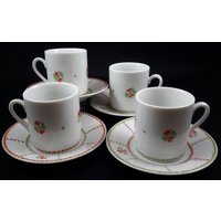 Zarte Handbemalte Demi Tasse/Kaffee Set Zarte Handbemalte Demi Tasse/Kaffee Set von toniarcenciel