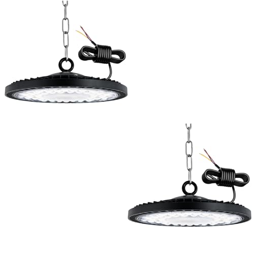 toobettp 300W LED UFO Industrielampe,30000LM LED Hallenstrahler IP65 Wasserdicht UFO Lampe 6500K Kaltweiß LED Werkstattlampe High Bay Licht für Fabriken, Flughafen, Patio, Restaurant, 2 Stücke toobettp 300W LED UFO Industrielampe,30000LM LED Hallenstrahler IP65 Wasserdicht UFO Lampe 6500K Kaltweiß LED Werkstattlampe High Bay Licht für Fabriken, Flughafen, Patio, Restaurant, 2 Stücke von toobettp