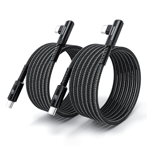 Toocki USB C Kabel 60W [2 Stück] [2M+2M] PD 3.0 Schnellladekabel, Nylon Ladekabel für iPhone 16 Pro Max, Samsung Galaxy S24 S23 S22 Note 20, iPad Pro Air Mini, MacBook, Pixel von toocki