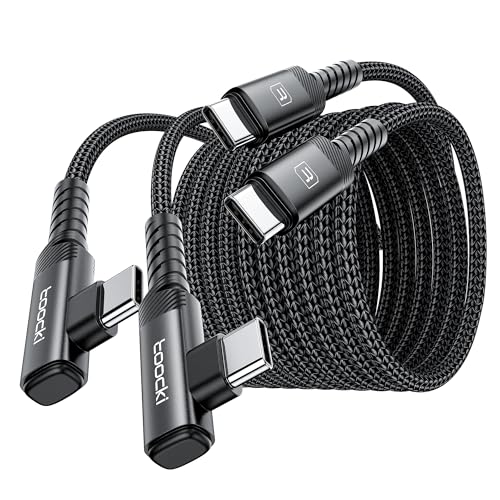 Toocki USB C Kabel 60W [2 Stück] [3m+3m] PD 3.0 Schnellladekabel, Nylon Ladekabel für iPhone 16 Pro Max, Samsung Galaxy S24 S23 S22 Note 20, MacBook, Pixel von toocki