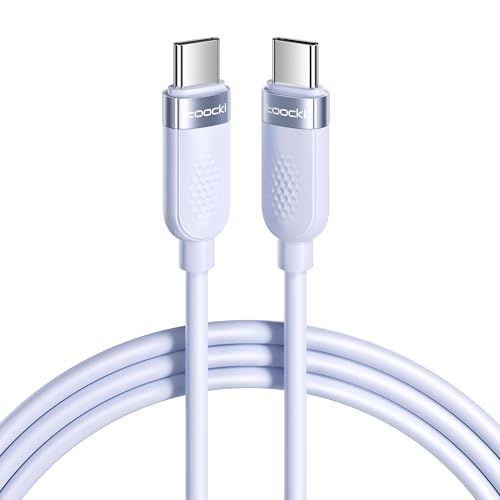 toocki USB C auf USB C Kabel 60W PD 3.0, PPS USB-C Ladekabel kompatibel mit iPhone 17 Pro Max, iPhone 16, Galaxy S24 S23 A55 A25 A15 MacBook Air M2 iPad Pro 12.9 iPad Air 5/Mini 6, Pixel 9 usw. (2M) von toocki