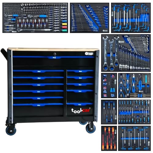 F - Tools Jumbo Pro Werkstattwagen Werkzeugwagen Werkzeugschrank von toolcar