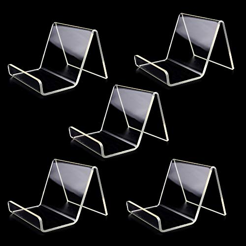 1/2/5x Acryl Buchstütze Transparent Acryl Ständer, Buchständer Warenstütze Warenträger Display Tischaufsteller Acrylaufsteller Prospektständer 1/2/5x Acryl Buchstütze Transparent Acryl Ständer, Buchständer Warenstütze Warenträger Display Tischaufsteller Acrylaufsteller Prospektständer von tooloflife