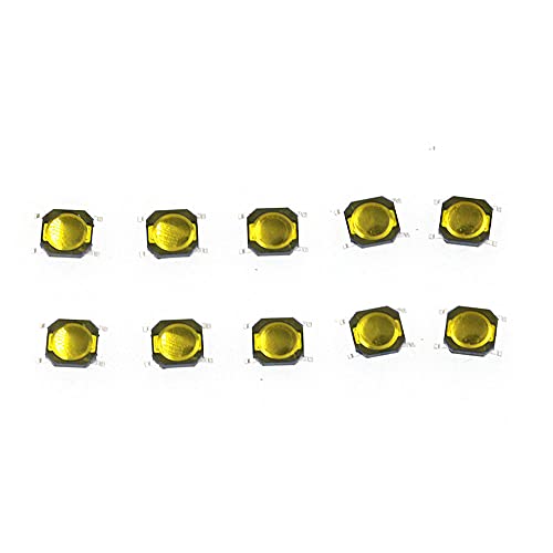 1000er-Pack 4x4x0.8mm Miniatur-Mikro-Taster Tastschalter gelb und schwarz von tooloflife